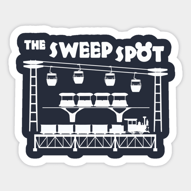 The Sweep Spot Former Attractions Sticker by thesweepspot